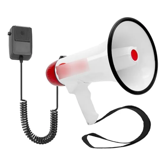 Pyle Megaphone - Altavoz De Bocina De 40 W, Rango