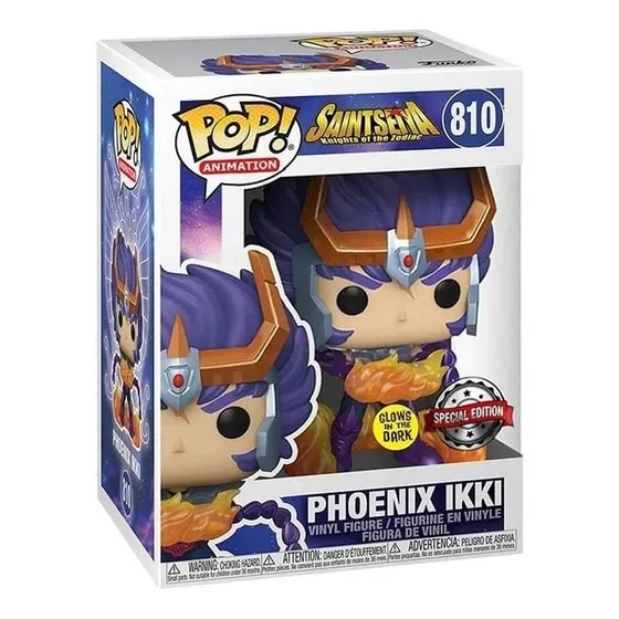 Figura De Acción Saint Seiya Phoenix Ikki De Funko Pop! Animation