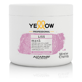 Mascara Mask Liss Keratin Anti-frizz Liso Yellow 500ml Mascara Mask Liss Keratin Anti-frizz Liso Yellow 500ml