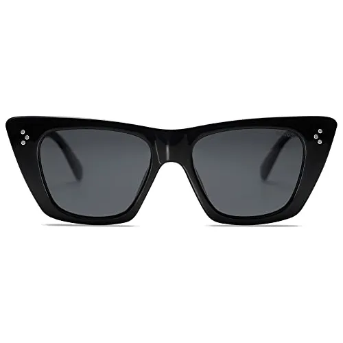 Sojos Gafas De Sol Polarizadas Retro Trendy Cat Eye Hdh2i
