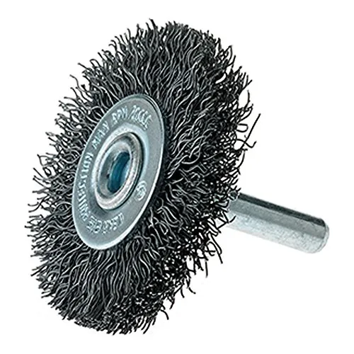 Mercer Industrie Crimped Rueda 2  1 4  Shank Para Taladro