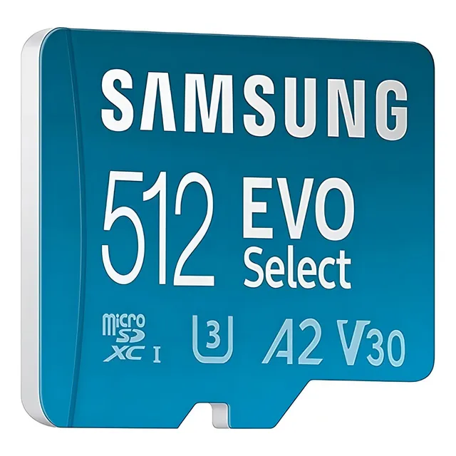 Samsung Micro Sd 512 Gb Evo Select Uhs-i U3 100mb/s