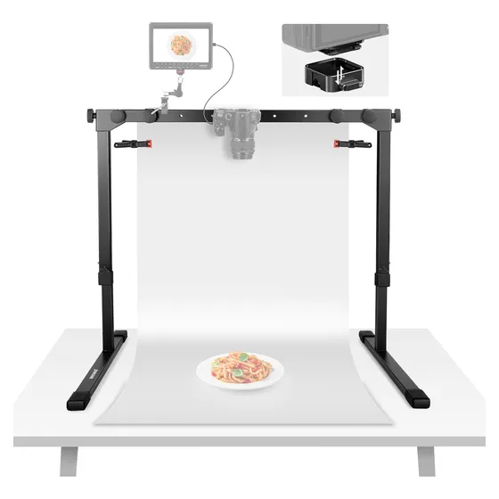 Neewer Overhead Camera Mount Rig Tomas Arriba Placa Qr Arca