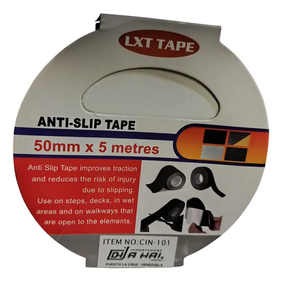 Cinta Antiresbalante 2 X 5mts Negra