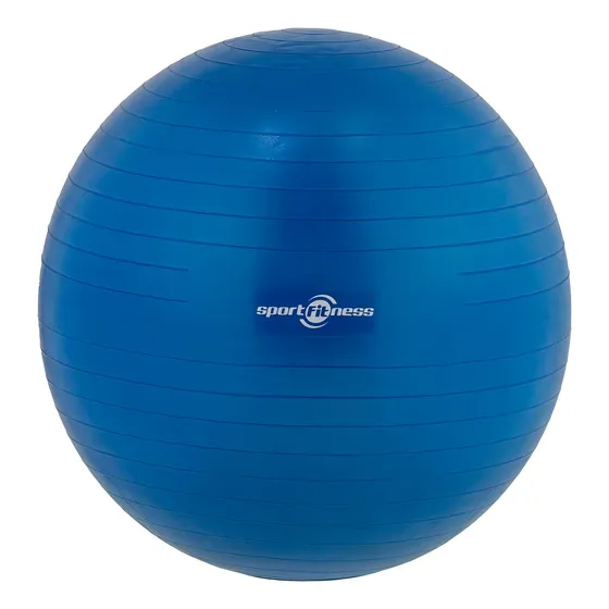Balón Pilates Yoga Terapias Pelota Sportfitness 65cm Gym Abd Color Azul