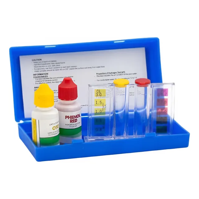 Test Kit De Cloro Y Ph