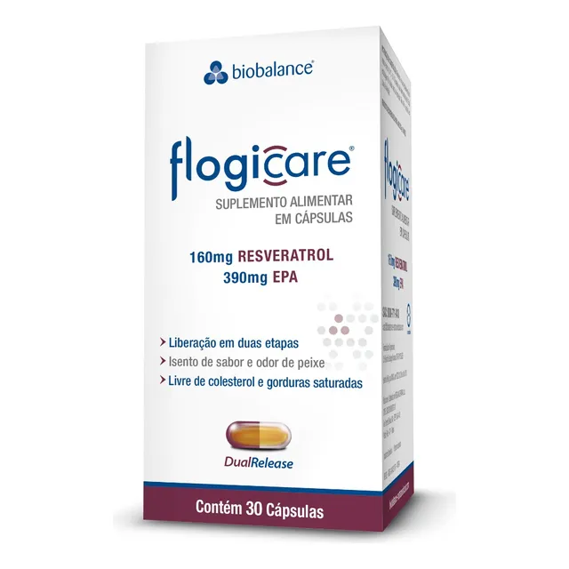 Flogicare Biobalance 30 Cápsulas Aqui O Autêntico E Original