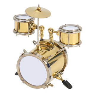 Set De Batería En Miniatura Modelo Copper Case Mini Percussi Set De Batería En Miniatura Modelo Copper Case Mini Percussi