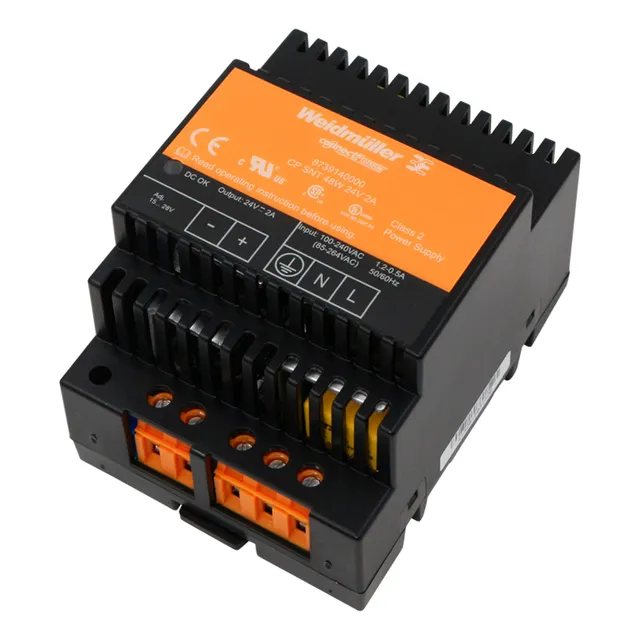Weidmuller Fuente De Poder 8739140000, Cp Snt 48w 24v 2a