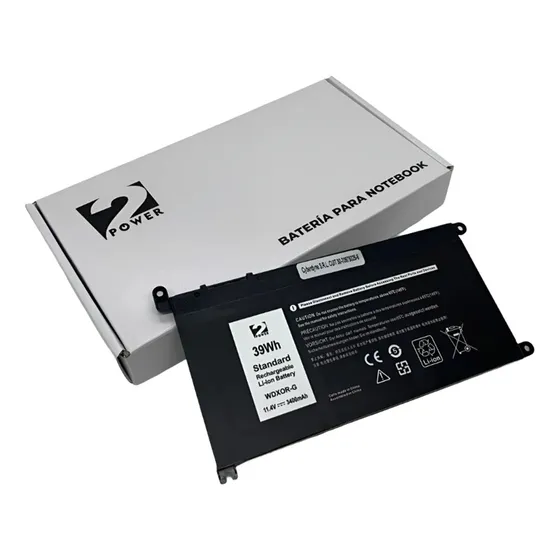 Bateria P/ Dell Inspiron 2power Wdx0r 13 5368 5378 5379 7368 7378 I5368 Batería Negro