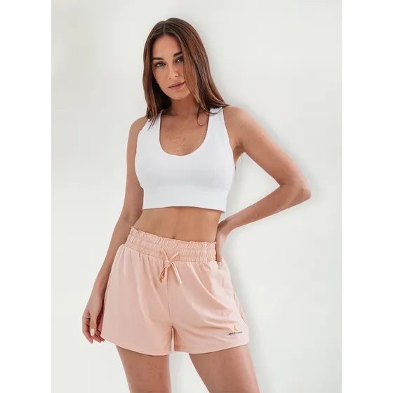 Short Deportivo Con Calza Interna Running Mujer Urban Luxury