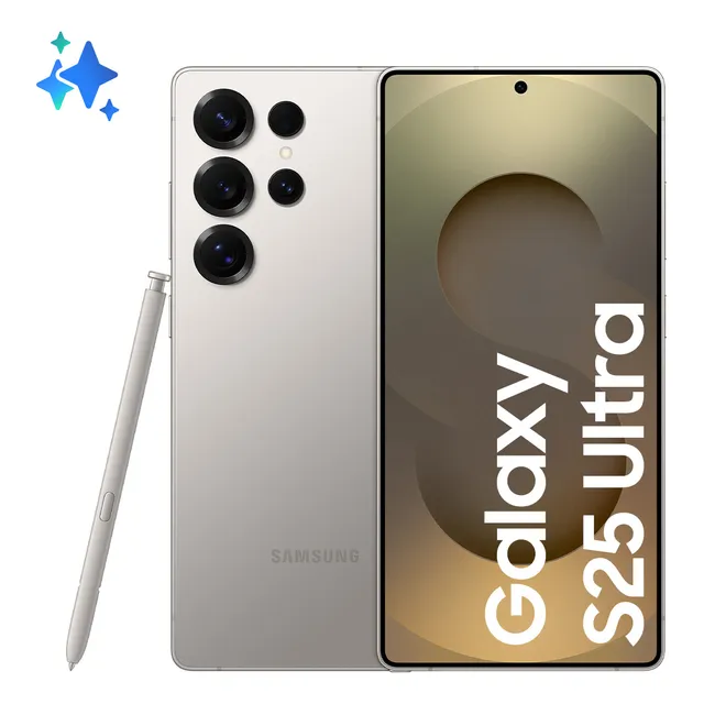 Samsung Galaxy S25 Ultra 5G, 512GB, 12GB, Câmera Quádrupla - Titânio Cinza