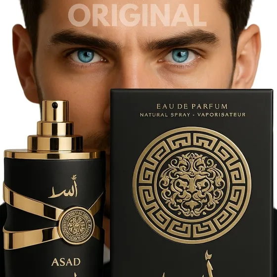 Perfume Árabe Masculino Lattafa Asad Eau De Parfum 100ml Original