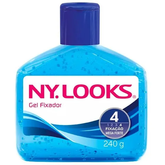 Gel Fixação Mega Fator 4 Nylooks 240g