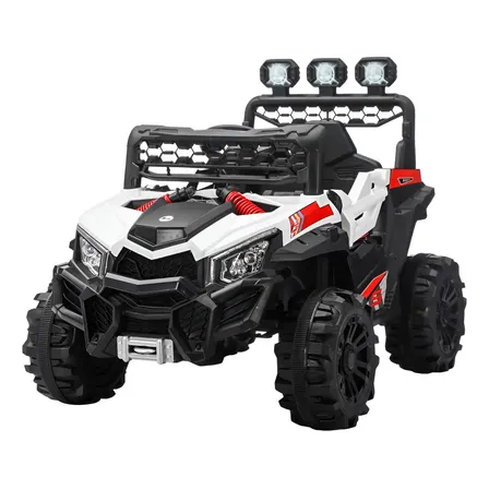 Quadriciclo Elétrico Infantil Frente/Ré Sport Maxi Toys - BRANCO