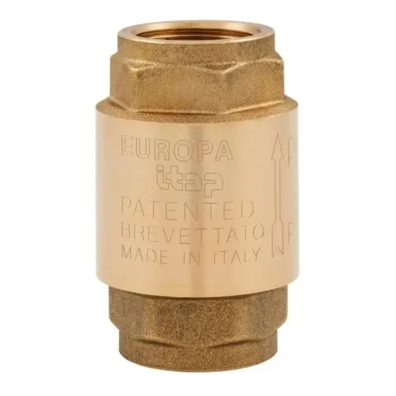 Valvula Check 2 Pulgadas Europa 100% Cobre Italy Gtia Itap