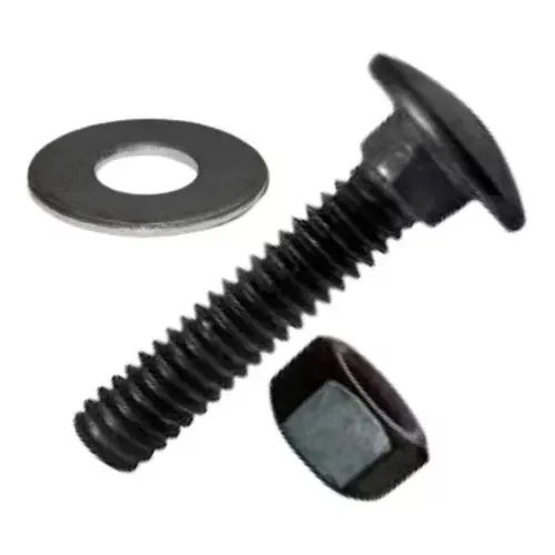 Perno Coche 1/4 X 3 1/2 Con Tuerca Y Golilla 100 Und