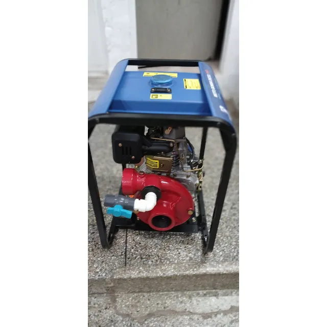 Bomba De Agua De 3x3 Motor Diesel De 9 Hp Alta Presion