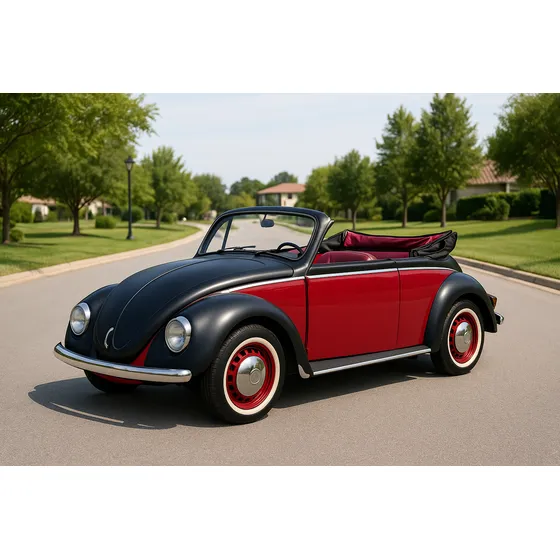 Vw Fusca Escarabajo Convertible Descapotable Roadster