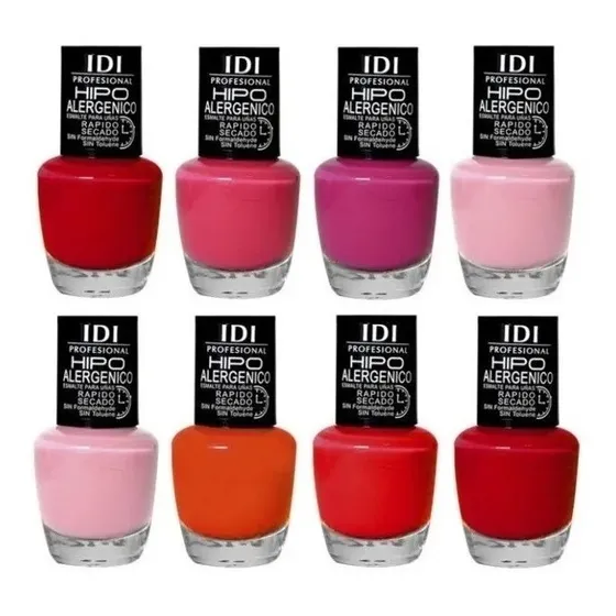 Esmaltes Idi Hipoalargénicos