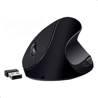 Mouse Sem Fio Vertical Ergonômico Conforto Usb Recarregável Mouse Sem Fio Vertical Ergonômico Conforto Usb Recarregável