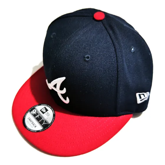 Gorra New Era 9fifty Snapback Atlanta Braves S/m Azul Azul