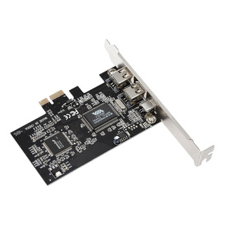 Placa De Expansão Firewire Pci-e 3 Portas 1394a 1394b Placa De Expansão Firewire Pci-e 3 Portas 1394a 1394b