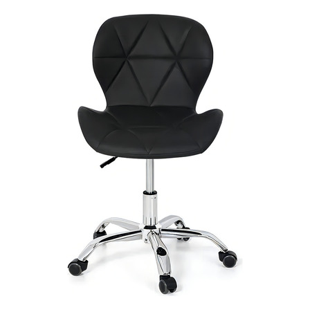 Cadeira Charles Eiffel Office Slim Base Giratória A Melhor! Cor Da Estrutura Da Cadeira Preta Cadeira Charles Eiffel Office Slim Base Giratória A Melhor! Cor Da Estrutura Da Cadeira Preta