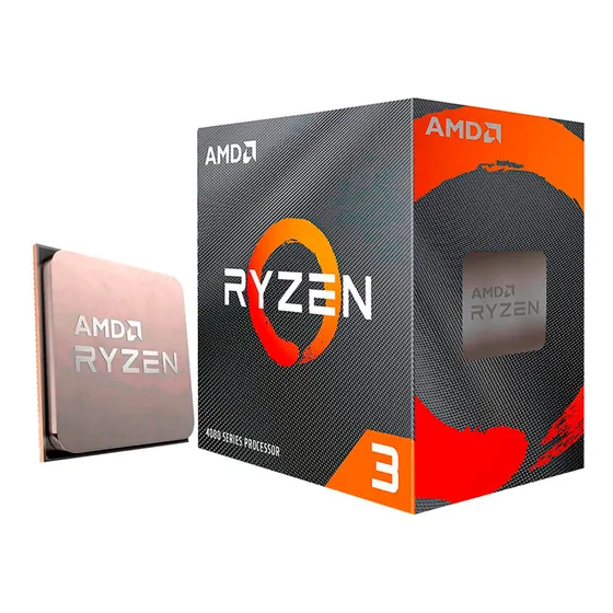 Procesador gamer AMD Ryzen 3 4100 100-100000510BOX de 4 núcleos y 4GHz de frecuencia