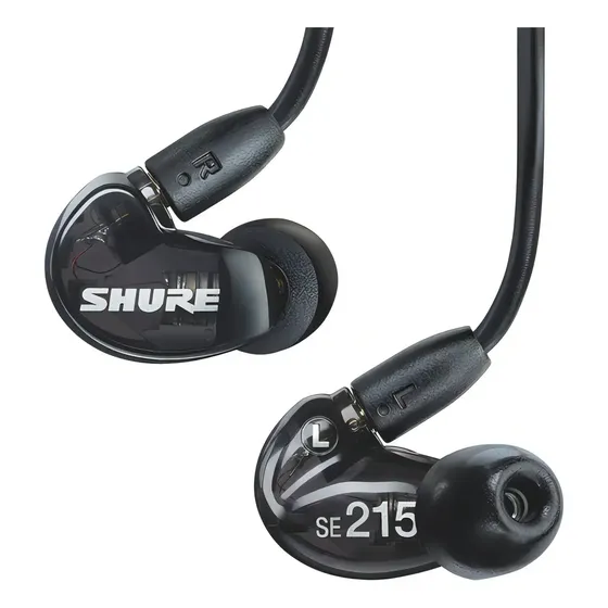 Auriculares Shure Professional Sound Isolating Se215-k Negro | Cuotas sin interés