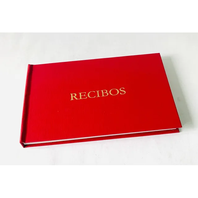 Libro Recibos Expediente Tapa Dura 200 Folios X 3 Unidades