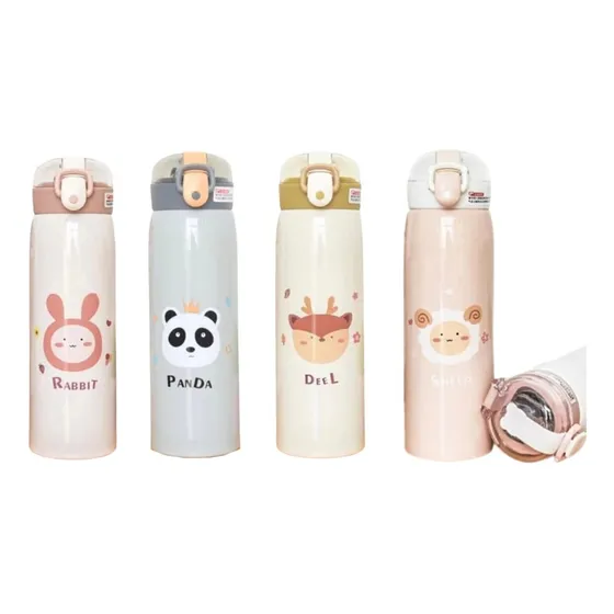 Termo Termito Infantil Animalitos Sorbete Acero Inoxidable
