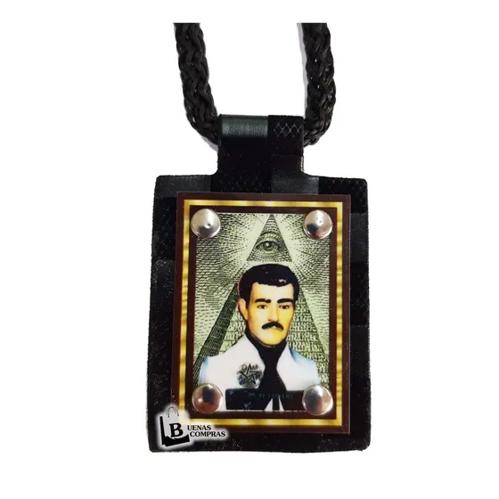Escapulario De Jesús Malverde Modelos Únicos Al Azar