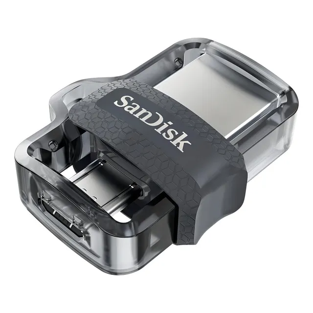 Pendrive SanDisk Ultra Dual m3.0 64GB 3.0 negro