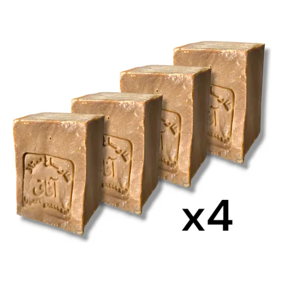 Jabon De Alepo (jabon De Laurel) Pack X 4