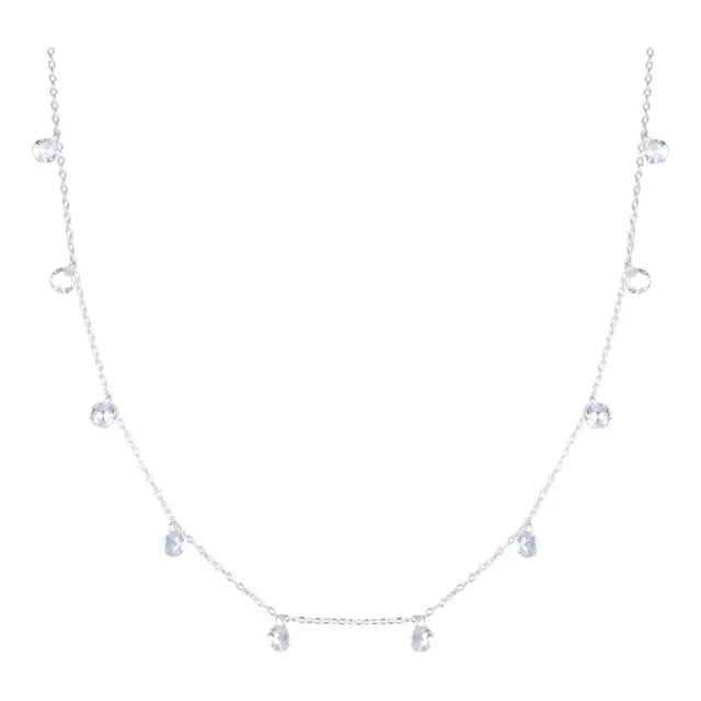 Gargantilla Con Dijes Colgantes De Plata 925 (lga2)