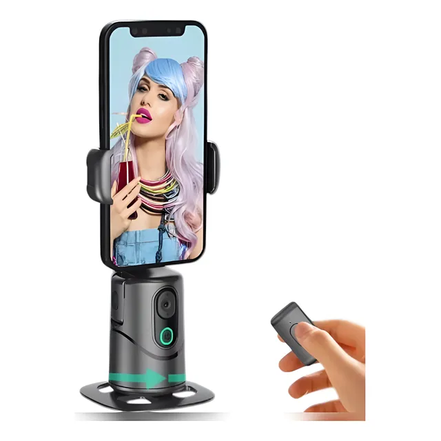 Tripode De Seguimiento Facial 360gimbal Rotación Inteligente