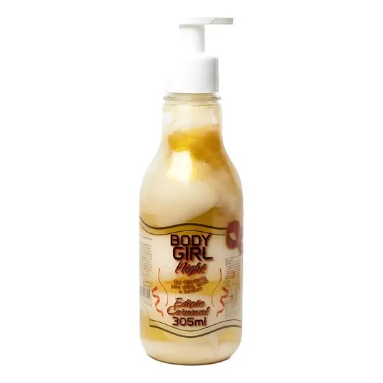Body Girl Night Hidratante Glitter 305ml Garji