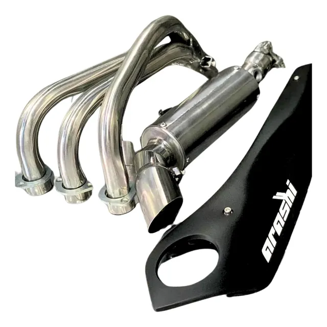 Escapamento Arashi Yamaha Mt-09 Mt09 Full Completo Inox