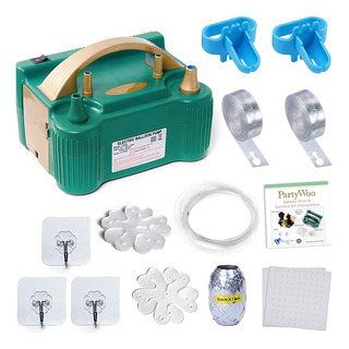 Inflador Electrico De Globos Partywood, 110 V, 600 W, Doble Inflador Electrico De Globos Partywood, 110 V, 600 W, Doble