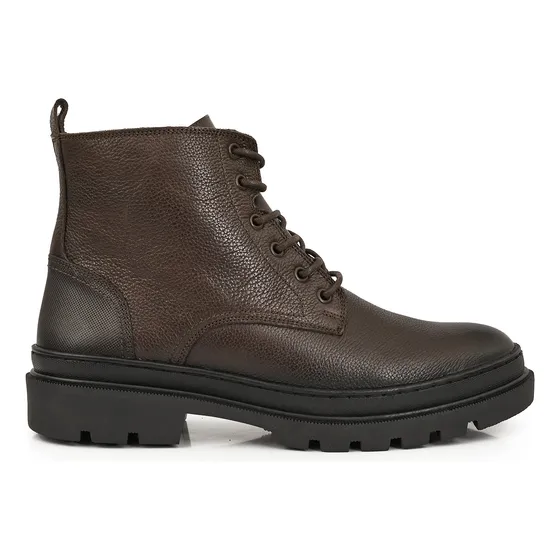 Borcego Hombre Cuero Bota Casual Zapato Botineta Briganti