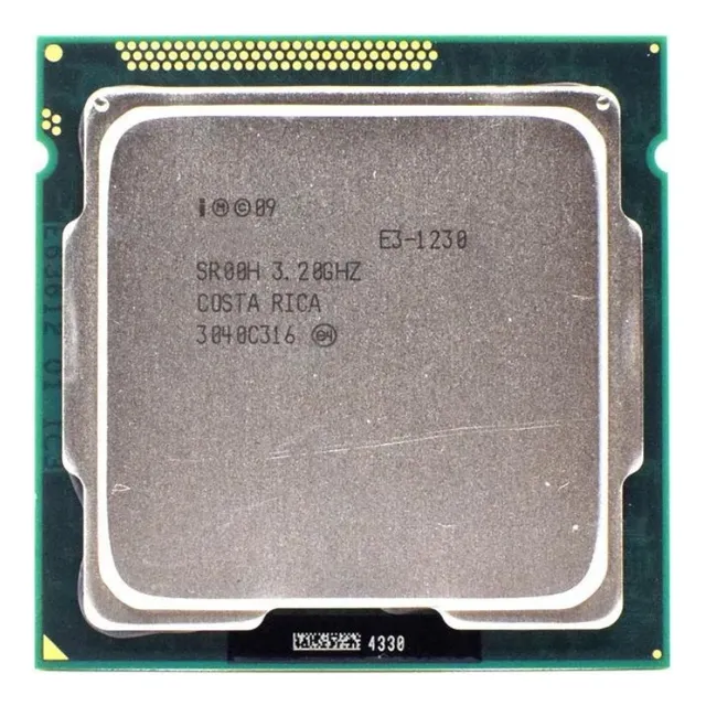Embalagem Original Processador Xeon E3 1230 Quad Core Lga
