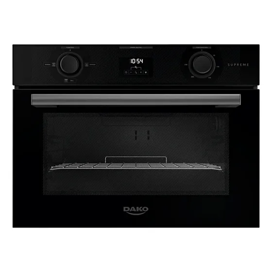 Forno Elétrico De Embutir 52 Litros Dako Supreme Preto 220v