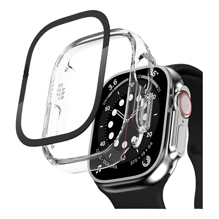 Funda Para Apple Watch Ultra 49mm Marco + Lámina De Vidrio