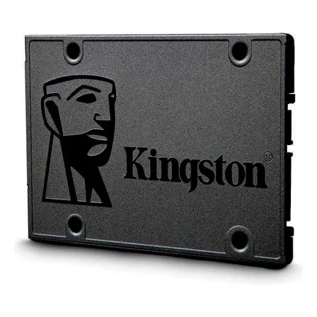 Portátil de PC SSD Kingston A400 Sata 3 6 Gb/s de 960 GB, color negro