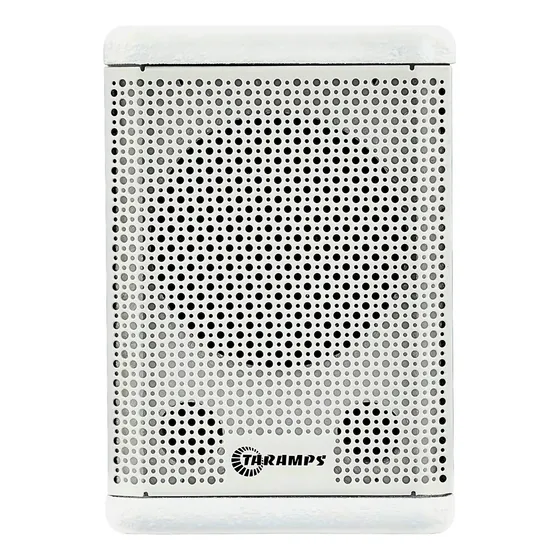 Caixa De Som Passiva Taramps T100 Cor Preta E Branca 4 8 Ohm