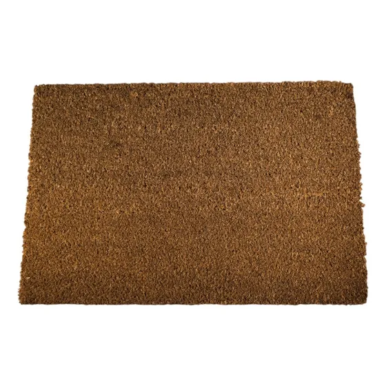 Felpudo Coco Liso Goma 45x75 Cm Entrada De Casa