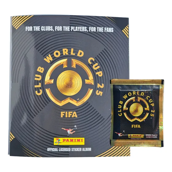 Figuritas Mundial De Clubes 2025 Panini Album + 20 Sobres Fs