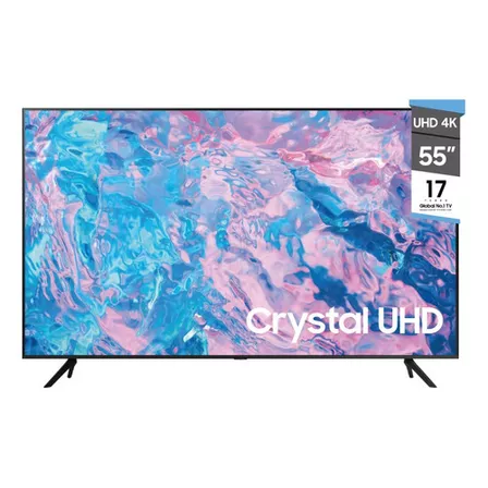 Smart TV Samsung Cu7000 Crystal Uhd 55 pulgadas 2023