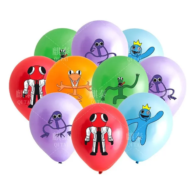 Rainbow Friends Rainbow Friends Jogo De Globos De Decoração